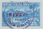 Stamp: New Zealand - Niue Two and a Half Pence