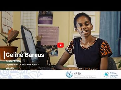 16 Days of Activism - Celine Bareus, Vanuatu