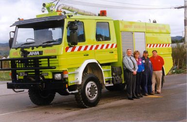 Airport fire engine for Papua New Guinea.