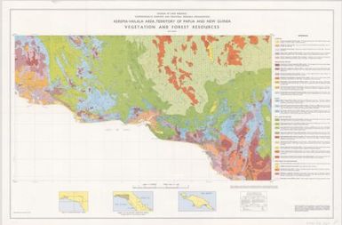 Vegetation and forest resources : Kerema-Vailala area, Territory of Papua New Guinea / by K. Paijmans