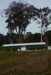 Open sided school classroom, [Papua New Guinea, 1963?]