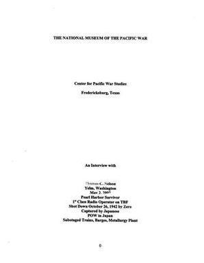 Oral History Interview with Thomas Nelson, May 2, 2007