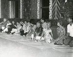 Ceremony for Elvis, Micky, and the crew while filming "Paradise, Hawaiian Style" (1966)