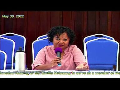 Senate Committee on Education Confirmation Hearing