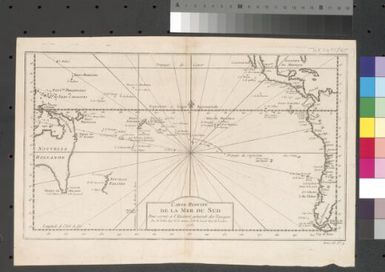 Carte reduite de la Mer du Sud : pour servir a l'Histoire generale des voyages / par M. Bellin Ingr. de la marine et de la Societe Roye. de Londres