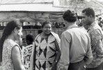 Assembly of the Pacific conference of Churches in Chepenehe, 1966 : delegates talking together