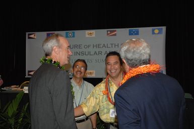 [Assignment: 48-DPA-09-29-08_SOI_K_Isl_Conf_AM] Insular Areas Health Summit [("The Future of Health Care in the Insular Areas: A Leaders Summit") at the Marriott Hotel in] Honolulu, Hawaii, where Interior Secretary Dirk Kempthorne [joined senior federal health officials and leaders of the U.S. territories and freely associated states to discuss strategies and initiatives for advancing health care in those communinties [48-DPA-09-29-08_SOI_K_Isl_Conf_AM_DOI_0407.JPG]