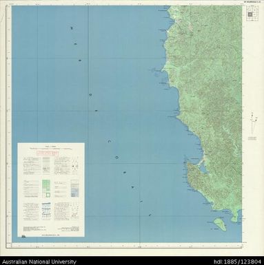 Vanuatu, Malakula, Ile Malekoula S.O. (South-west), 1968, 1:50 000