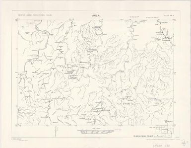 Solomon Islands 1:50,000: Aola (Sheet 10)