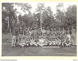 TOROKINA, BOUGAINVILLE. 1945-10-05. MEMBERS OF 3 PLATOON, HEADQUARTERS COMPANY (MORTARS), 57/60 INFANTRY BATTALION, 15 INFANTRY BRIGADE