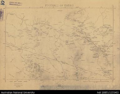 Papua New Guinea, Fourmil of Wabag, Fourmil series, Sheet 10, 1957, 1:253 440