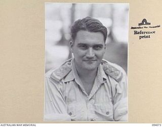 TOROKINA, BOUGAINVILLE, 1945-07-17. A PHOTOGRAPH TAKEN AT THE REQUEST OF PUBLIC RELATIONS, HQ 2 CORPS FOR FIELD PERMIT PHOTOGRAPHS FOR THEIR PERSONNEL (IDENTIFICATION UNKNOWN)