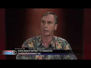 INSIGHTS ON PBS HAWAI‘I: State Senate District 19 / O‘ahu Charter Amendment 15