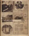 Photomontage of a pianist, pilots with hotel managers, a religious ceremony in Switzerland, actresses, and two ads. Nashville Banner, 1927 July 31.