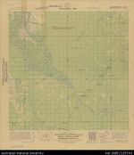 Papua New Guinea, Northeast New Guinea, Annanberg East, Provisional map, Sheet B55/1, 1944, 1:63 360