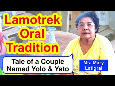 Tale of a Couple Named Yolo and Yato, Lamotrek