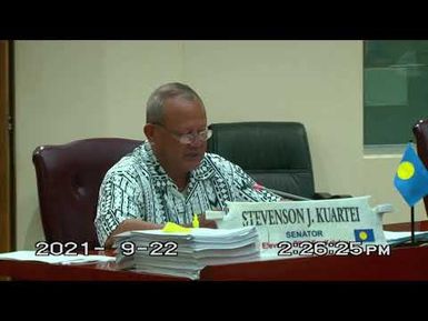 6th Day, 3rd SPECIAL SESSION Senate 11th OEK 09/22/2021