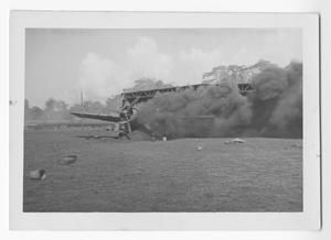 [Smoking Aircraft on Henderson Field]