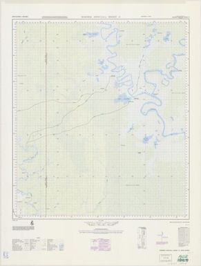 New Guinea, Border (special) 1:100,000 (sheet 8)