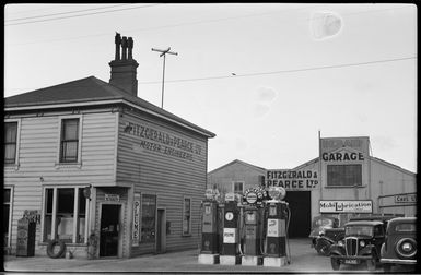 Business premises of Fitzgerald and Pearce Ltd and Coutts Bros and Hare Ltd, Willis St, Wellington