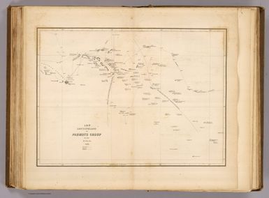 Low Archipelago or Paumotu Group by the U.S. Ex. Ex. 1839. (Philadelphia: Lea & Blanchard. 1845)