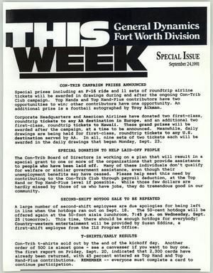 GDFW This Week, Special Issue, September 24, 1991