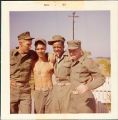 Four soldiers, Polston, Riley, George and Lutz, Japan or Hawaii, 1960s