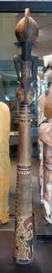 post, carved