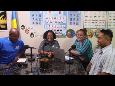 Updates on Palau Protected Area Network Talk Show (12/05/2019)