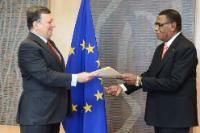 Presentation of the credentials of the new Heads of Mission to José Manuel Barroso, President of the EC