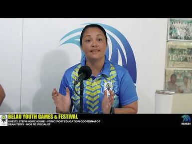 BELAU YOUTH GAMES & FESTIVAL TALKSHOW (2JUL24)