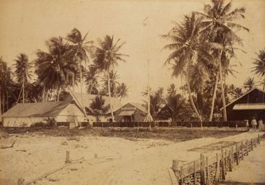 Wharf Jaluit. From the album: Views in the Pacific Islands