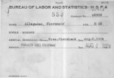 Allagadan, Florencio