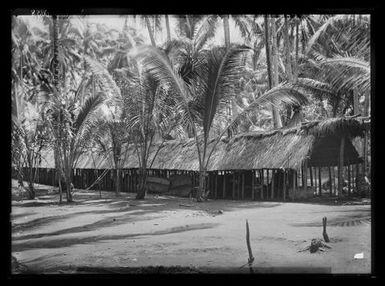 View of a Melanesian Village