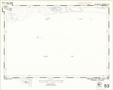 Milinch of ... : fourmil of ... (53 - Fourmil of Abau - Milinch of Kau Kau NW)