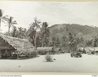 POTSDAM, NEW GUINEA. 1944-09-03. A GENERAL VIEW OF THE ADVANCED DRESSING STATION OF THE 2/15TH FIELD AMBULANCE