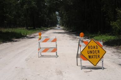 Flooding ^ Hurricane/Tropical Storm ^ Severe Storm - Live Oak, Guam, July 3, 2012 -- Approximately 20 per cent of Suwannee County roads are closed by high water from the 25 inches of rain in two days deposited by Tropical Storm Debby. George Armstrong/FEMA