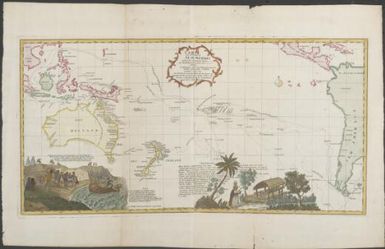 Carte von einem theil des Sud Meeres