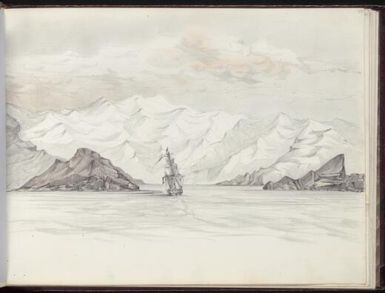 Marquises : : entree de Nuku Hiva / [Charles-Claude Antiq]