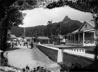 View of Avarua, Rarotonga