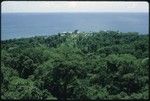 Aerial view of island