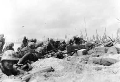 [First Marines on Marshall Islands]