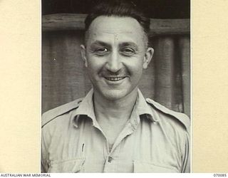 NEW GUINEA. 1944-01-30. QX15245 STAFF SERGEANT W. ALTSHULER (1) 25TH FIELD SECURITY SECTION