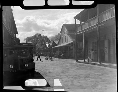 Market entrance, Papeete, Tahiti