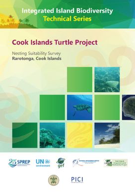 Cook Islands turtle project: nesting suitability survey of Rarotonga - Cook Islands