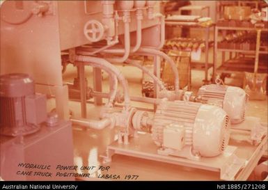 Hydraulic Power Unit, Labasa Mill