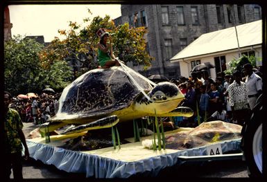 Carnival float, Suva?, 1971