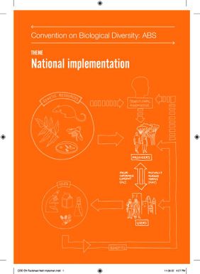 Convention on Biological Diversity: ABS National implementation.