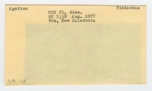 [Agation in New Caledonia, envelope IE41-138]