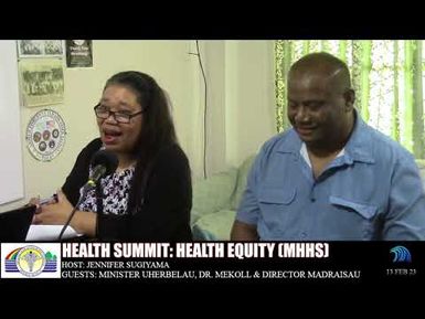 HEALTH SUMMIT: HEALTH EQUITY, MHHS Talk Show on 13 FEB 2023